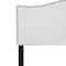 Flash Furniture Headboard, Queen Size, White Fabric HG-HB1707-Q-W-GG - alternate 10